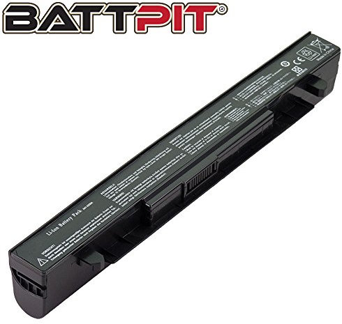 BattPit A41-X550A A41-X550 Laptop Battery Replacement for Asus X550C X550CA X550L X552C X552CL X552E A550L F550V F552C P550C P550L R409L R510C R510CC R510D R510L R510V Y481C [14.4V / 63Wh]