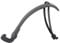 KAMaster Grill Grate Lifter Cast Iron Cooking Grid Lifter Kamado Grill Accessories for Big Size Green Egg,Primo Kamado Charcoal Grill Smoker Set for Moving Hot Plate