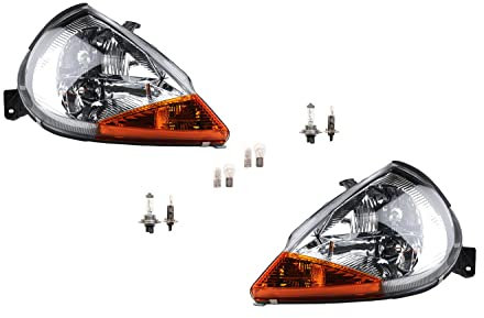 Johns, passend für Ford Ka Scheinwerfer 96 09/96-11/08 + Leuchtmittel Set links, rechts