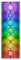 Die sieben Chakren - Serie II Poster von Dirk Czarnota 30 x 90 cm Wandbilder Wanddeko