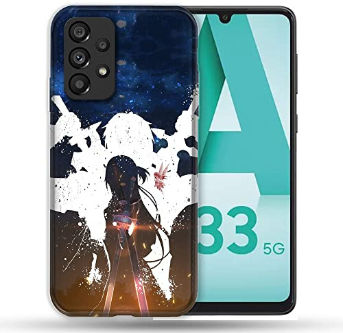 Cokitec Schutzhülle für Samsung Galaxy A33 5G Manga SAO Sword Art Online Asuna