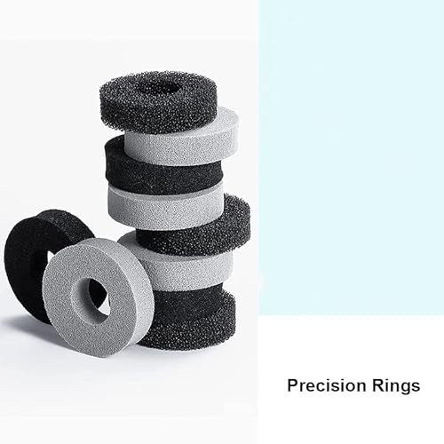 N+B Präzisionsringe kompatibel für Switch Pro/PS4/XBox One, Zielhilfe, Bewegungsringe, Thumbstick-Griffe, Ring, Stoßdämpferringe, Analogstick, Zielring, Konsolenzubehör