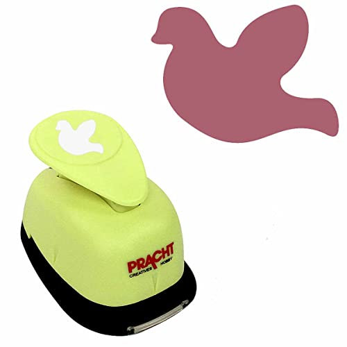 Pracht Creatives Hobby Motivstanzer Jumbostanzer Taube 25 mm Motivlocher, Papierstanzer