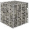 WIFESE Gabionenwand 40x40x40 cm Steinkorb Gabione Gartenzaun Gabionenkorb Gabionen Zaun Gabionensäule Pflanzenwand Steingabionen Gabionenkörbe Stahldraht
