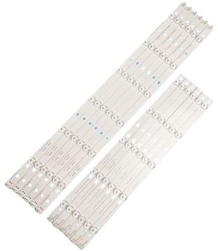 KANGH Striscia LED da 12 pezzi/set (A+B) compatibile for LB-C500F13-E2-L-G1-LD5 LB-C500F13-E2-L-G1-LD6 50C2000 50C2000B 50C2080 compatibile for ChangHong TV CHGD50LB