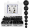 LPZMPZ 60 tapones de goma pasacables de goma, 7 tamaños, juego de tapones de goma para protección de alambre, canaleta de cables, máquinas, tapones mecánicos (20/22/25/27/30/32/35 mm)