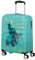 American Tourister Wavebreaker Disney - Kinderkoffer Stitch Flower 55 x 40 x 20 cm - Hartschalen Kabinentrolley passend für die meisten Airlines inkl. Ryanair und EasyJet - TSA-Schloss - 36 L