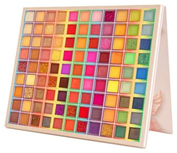 FRCOLOR Palette Ombretti Multi Colore Eye Shadow con Glitter e Matte Adatta per Occasione e Ingredienti Sicuri per Sensibile