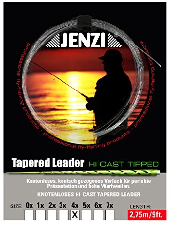 JENZI Tapered Leader- Der Klassiker 4X / 0,18/0,54