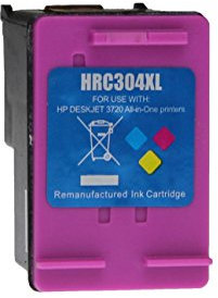 XXL Tintenpatrone ersetzt HP 304 (N9K08AE) | über 200% mehr Inhalt | Für HP DeskJet 3720, 3730, 3732 | 3-farbig | Farbpatrone mit Füllstandsanzeige