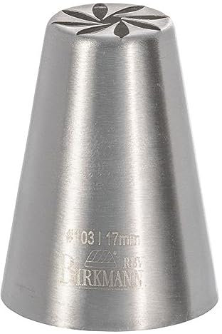 Birkmann 1010737310 Designtülle 4, 17 mm, Kunststoff, Grau, 5 x 3 x 2 cm
