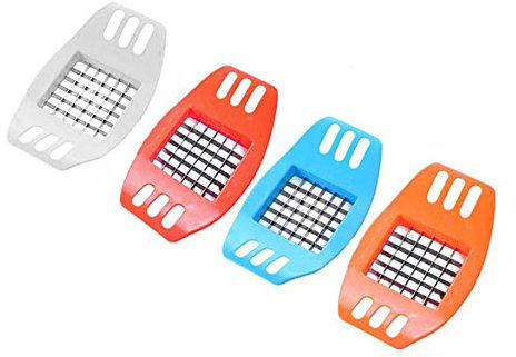 UEB 1pcs Taglia Patate Fritte in Acciaio Inossidabile Affettaverdure Manuale per Patate Verdure