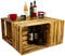 4er set massive Obstkiste Apfelkiste Weinkiste aus dem Alten Land +++ 50 x 40 x 30 cm (NEU GEFLAMMT)