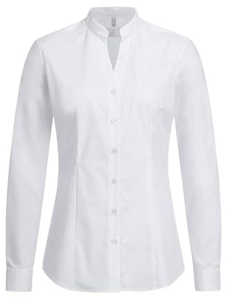 GREIFF Corporate Bluse Basic Damen Stehkragen Oeko TEX®