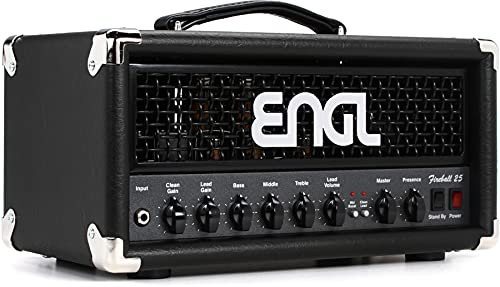ENGL Fireball 25 - 25 Watt Metall Gitarre Amplifier Schwarz 2-Band Festkrper 6,35 mm Klinke
