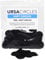 URSA Soft Circles Mic Tape: Reusable Lav Mic Tape Soft Covers | Wind Shield and Camouflage for Lavalier Mics | 100x Soft Lavalier Tape Circles | Microphone Tape Black