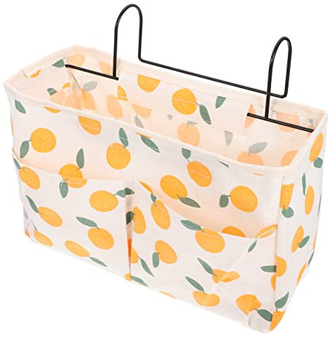 Warmhm Aufbewahrungstasche Hängende Tasche Nachttisch-Organizer Spielzeugorganisator Schrank-Organizer Wohnheim-Bett- Baby Bettwäsche Aus Baumwolle Multifunktion Veranstalter