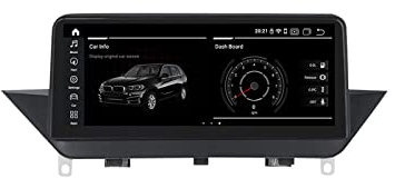 10.25 Zoll Android 11 Autoradio, Octa Core Eingebautes 4G LTE/Carplay/Android Auto/DSP Für BMW X1 E84 2009-2015 Mit Rückfahrkamera+Lenkradsteuerung,Without Screen,662 6G+128G