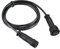 Extension Cable for Decking Lights, IP67 Waterproof 1/2/3 Meter Black Garden 2/3/4/5 Pins Extension Cable for Outdoor LED Deck Light Power Cord (2 Pins 3 Meter)