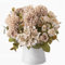 KIRIFLY Künstliche Blumen,Kunstblumen wie echt Blumen Deko Künstlich Pfingstrose Seide Hortensien Dekoration Blumenarrangements Hochzeit Blumenstrauß(Hellbraun)