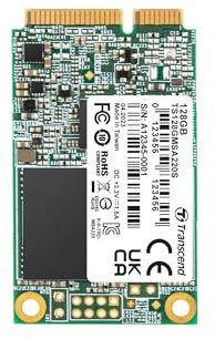 Transcend SSD 128GB MSA220S mSATA 3D NAND, SATA3
