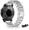 AireWiki Armband Kompatibel mit Garmin Vivoactive 4/ Vivoactive 3/ Vivoactive 3 Music Armband Edelstahl Für Herren Damen Elegant Metall Uhrenarmband (Silber,Vivoactive 3 Music)