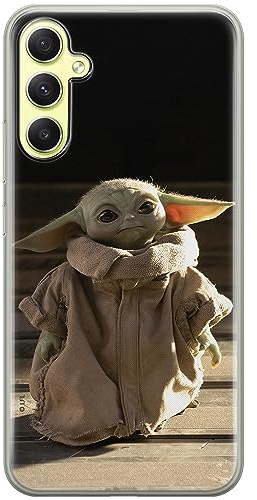 ERT GROUP Handyhülle für Samsung A34 5G Original und offiziell Lizenziertes Star Wars Muster Baby Yoda 001 optimal an die Form des Handy angepasst, hülle aus TPU