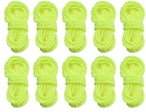 Yoyo Ersatzsaiten, 10 Stück Yo-Yo-Saiten, 1,3 m, 24 Stränge, für reaktive und nicht reaktive Yoyo Ball