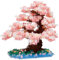 Bandai - Nanoblock - Cerisier en Fleurs Deluxe - Figurine en Briques - Jeu de Construction Cerisier 990 Briques - Kit Construction Figurines en Pixel - Arbre à Construire en Mini-Briques - NBC048