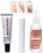 Magic Solid Nail Glue Kit 3-In-1 Nail Art Kits,Solid Nail Glue Gel for Press On Nails with Handheld UV Nail Lamp,3 in 1 Nail Glue Gel for False Nail Tips Nail Curedfor DIY Nail Art (Pink)