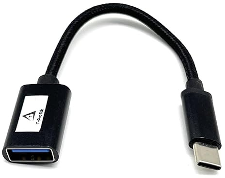 T-ProTek USB-C auf OTG USB-Stecker Adapter Datenkabel Datenübetragung kompatibel für 2015 Google Chromebook Pixel