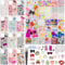 DoDoBeads 2250 Pcs Junk Phone Case Charms Kit, Charms for Customizing Cases, Kawaii Bow, Letter Beads, Nail Accessories, Flatback Pearls, Rhinestones, Cute Aesthetic Decor for Personalization