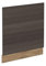 Vicco Façade de Lave-Vaisselle R-Line, Gris Noble, 60cm sans PT