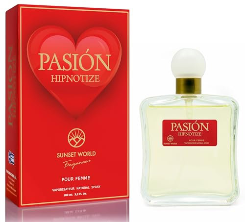 Pasiòn Hipnotize - Compatible avec Hypnotic Poison. Eau De Cologne Intense 100 ml, Parfum Pheromone pour Femme, Parfum Generique