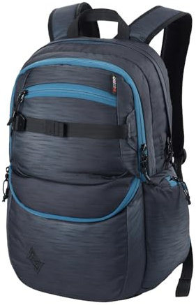 Nitro Future Hero Rucksack Schulrucksack mit Organizer Schoolbag Daypack mit 17 Zoll Laptopfach