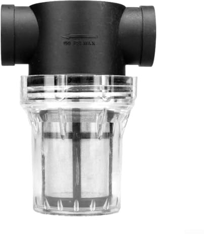 Yjdoorplay Filtro per tubo di irrigazione, per irrigazione da giardino, schermo a rete in linea, filtro per tubi, filtro per pompa dell'acqua, per tubo dell'acqua di ingresso (1/2 40 maglie)