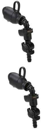 Toyvian 2 Pezzi Connettore Silicone per Idrazione con Beccuccio Ventosa Accessorio per attività Outdoor e Compatibile con Sacche Acqua Standard