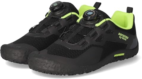Dockers by Gerli 58GR604700100 Jungen Sneaker Low Textil & Synthetik in schwarz - Gr. 35