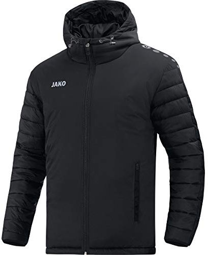 JAKO Team Stadionjacke Coachjacke Kids Schwarz, 164 Kinder