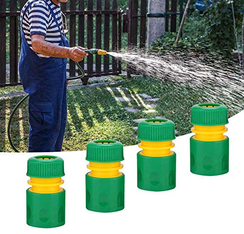 Duokon Connecteurs/raccords de tuyaux d'irrigation, Paquet de 10 Connecteurs Rapides de Tuyau d'eau pour Robinet de Jardin de 1/2Systme d'articulation Filetage Irrigations