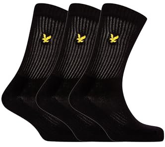 Lyle & Scott Herren Socken Set (3 Paar) aus Hochwertige Baumwolle - Hamilton- Trendige, Lang, Atmungsaktiv, Bequem - Perfekt für jeden Tag
