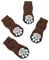 Pet Heroic Indoor Anti-Rutsch Socken für Hunde und Katzen - 6 Größen von S bis 3XL für kleine-riesige Tiere - Pfotenschutz und Traktion Dank Silikon-Gel