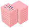 ZCZN 14 Blöcke Haftnotizen rosa, kleine Klebezettel 51 x 38 mm, Sticky Notes 100 Blatt pro Block für Schule, Zuhause, Büro