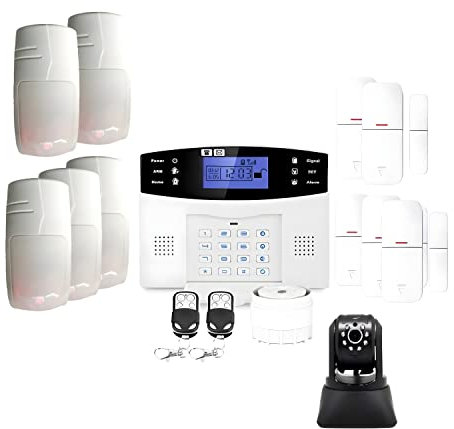 Alarme Compatible Animal avec caméra IP lifebox Evolution kit ip2