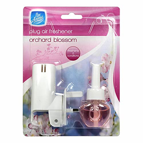 Pan Aroma Plug in Air Fresheners, Choice of Fragrance. - Multibuy - Fresh Air (Orchard Blossom)