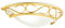 Licht-Erlebnisse Wandleuchte Messing, Wandlampe E14 Glas, Alabaster, Metall, blendarm, Rustikal, Landhaus, B:30 cm, elegant, stilvoll, Schlafzimmer, Flur, Wohnzimmer