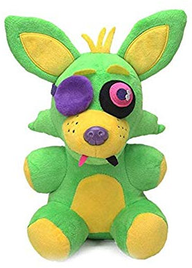 Zhongkaihua FNAF Plushies Bonnie Sisters Location Golden Foxy Stoffpuppe Fnaf Plüschtiere für Mädchen Jungen Weihnachten Geburtstag Geschenke FNAF Fans