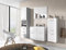 PIASKI Conjunto de Muebles de baño Alba, Juego de Muebles de baño, Lavabo Incluido, Muebles de baño Colgantes, Distintos Colores (Blanco Brillo)
