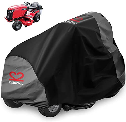 Copertura per tosaerba da equitazione, in poliestere Oxford resistente 600D, impermeabile, resistente ai raggi UV e alla polvere e all'acqua, adatta a ponti fino a 137,2 cm, con coulisse e borsa