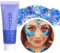 Beliky Girl Body Glitter Gel, 50ML Face Glitters Body Gel Sequins Shimmer Liquid Eyeshadow, Mermaid Sequins Liquid Holographic Glitter Gel, Chunky Glitter for Face Hair Nails (Blue)